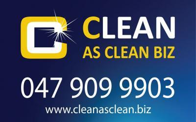 Cleanasclean Car Sign
